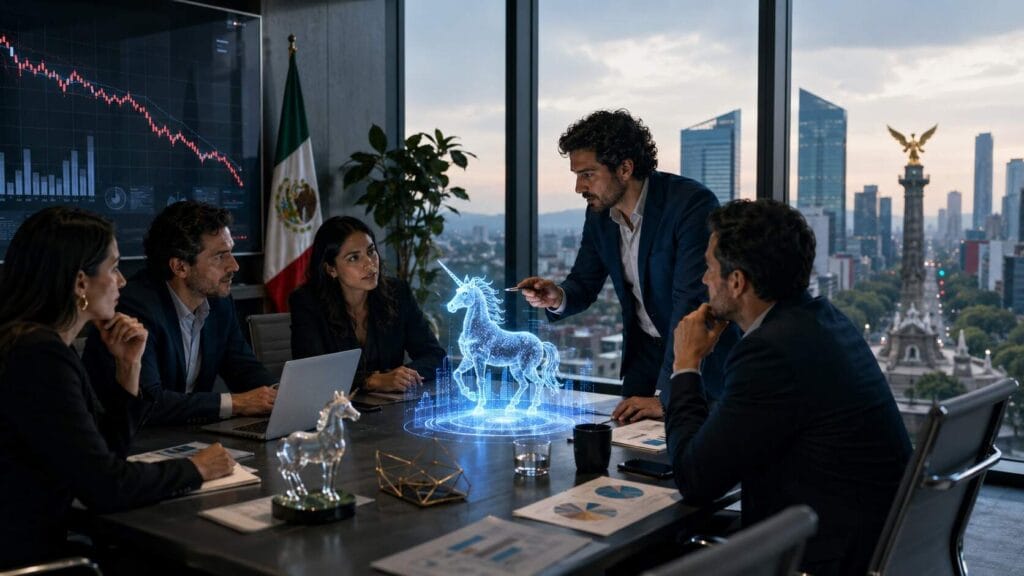 México acelera la búsqueda de unicornios ante la caída de inversión