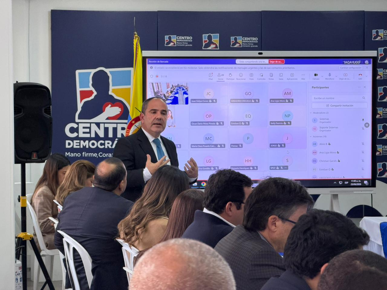 Resultados elecciones Colombia 2026, en vivo | El Centro Democrático se declara partido de gobierno para la próxima legislatura