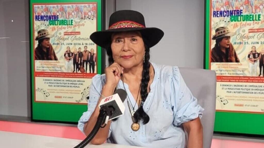 La cantante peruana Margot Palomino, embajadora de la cultura andina en el mundo