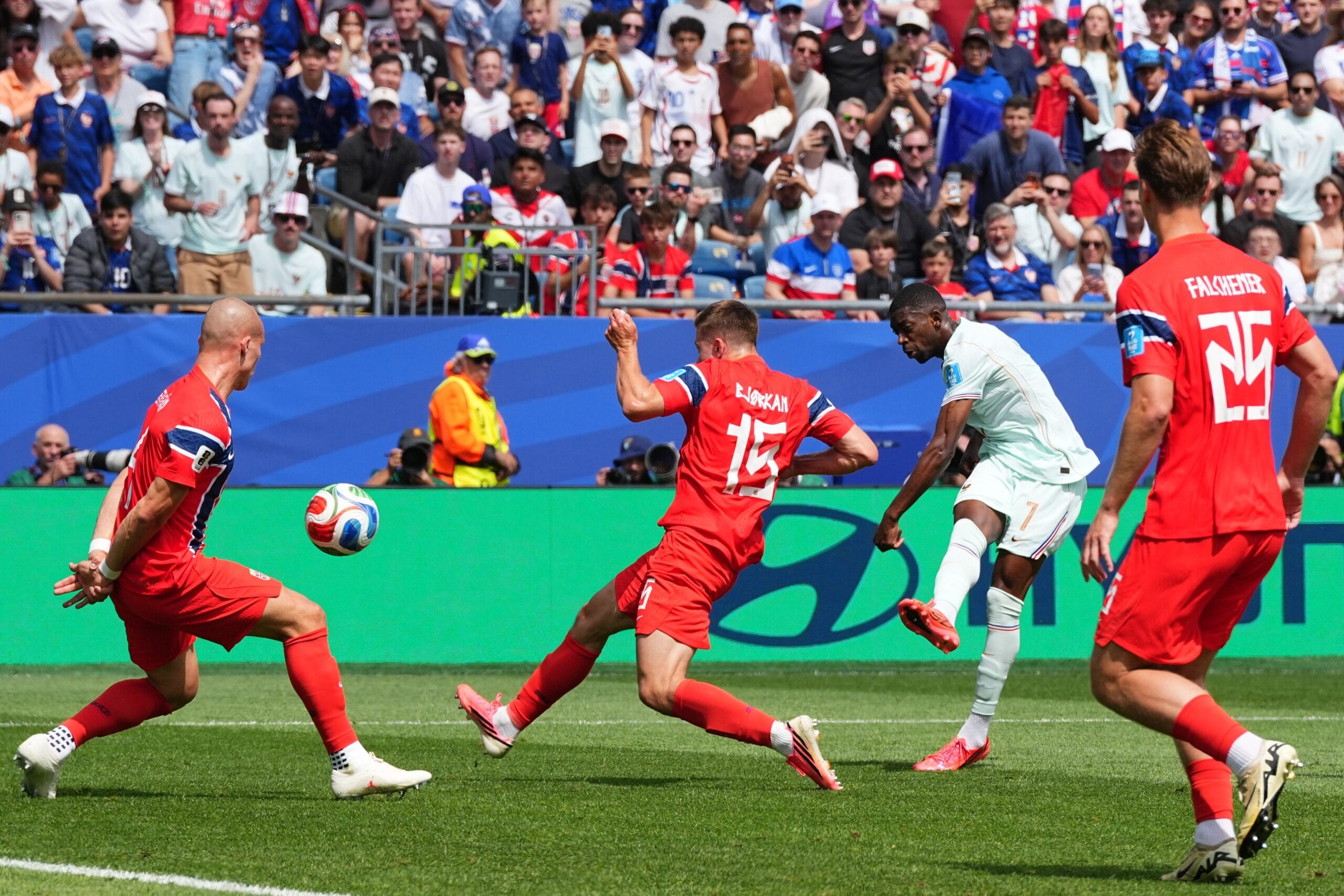 Noruega - Francia: Mundial 2026, en directo | Tres goles de Dembélé dan ventaja a los galos