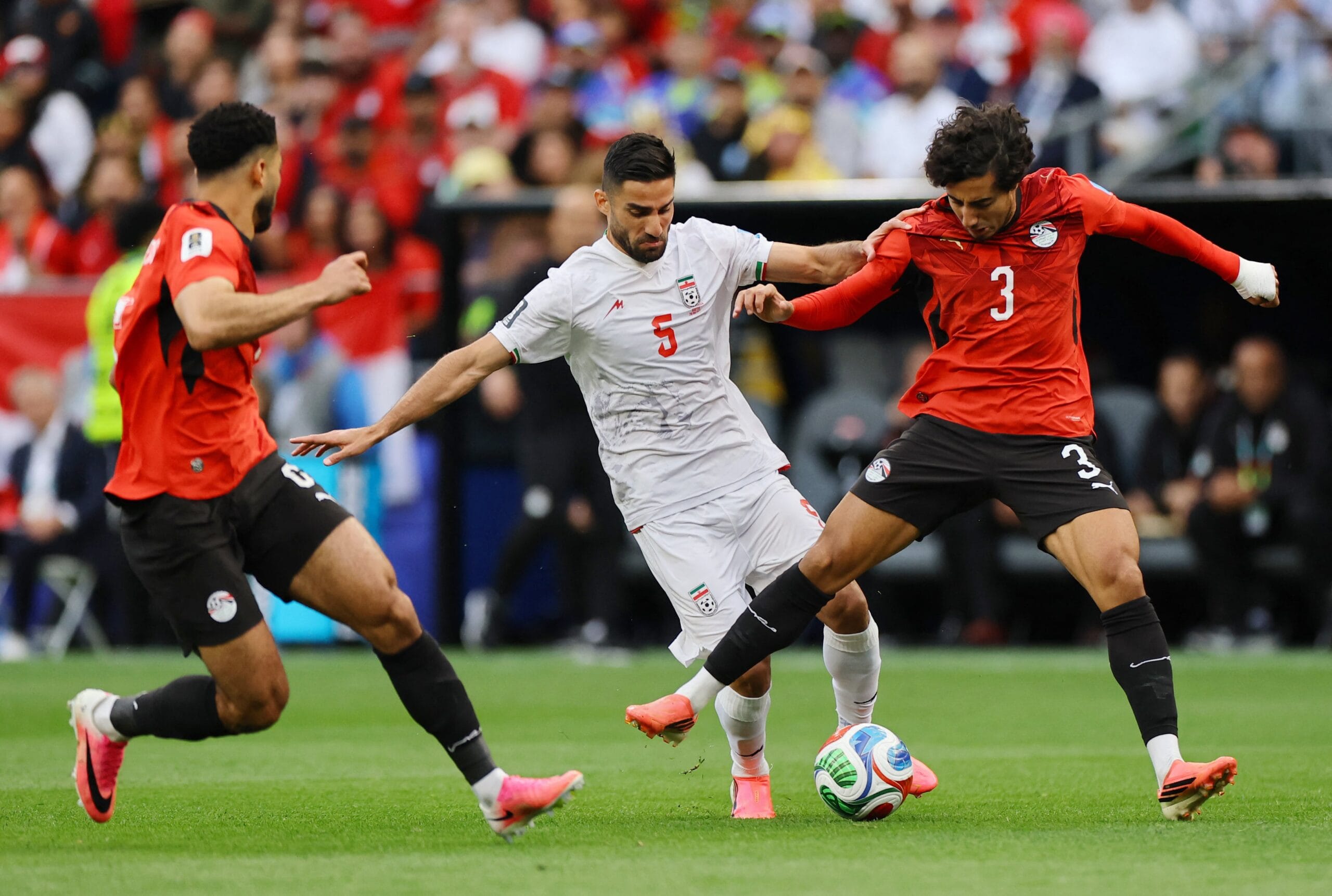 Egipto e Irán juegan por la última fecha del Grupo G del Mundial 2026 - Crédito: Reuters.