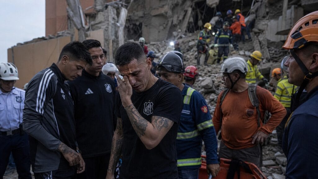 Lucas Trejo pierde a su mujer y a sus dos hijos en los terremotos de Venezuela