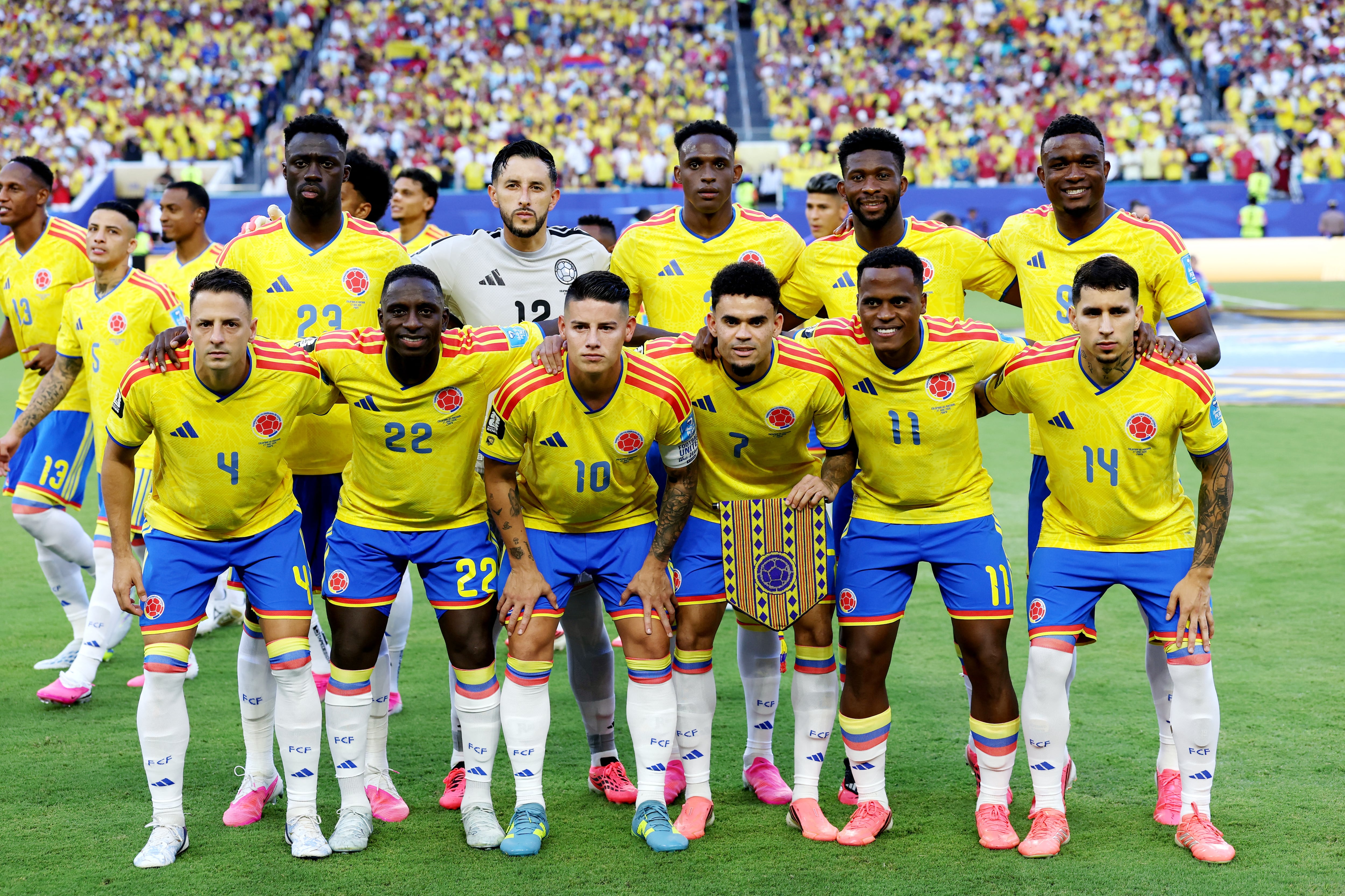 Colombia volvería a repetir el mismo equipo que empató ante Portugal en Miami-crédito Paul Childs/REUTERS