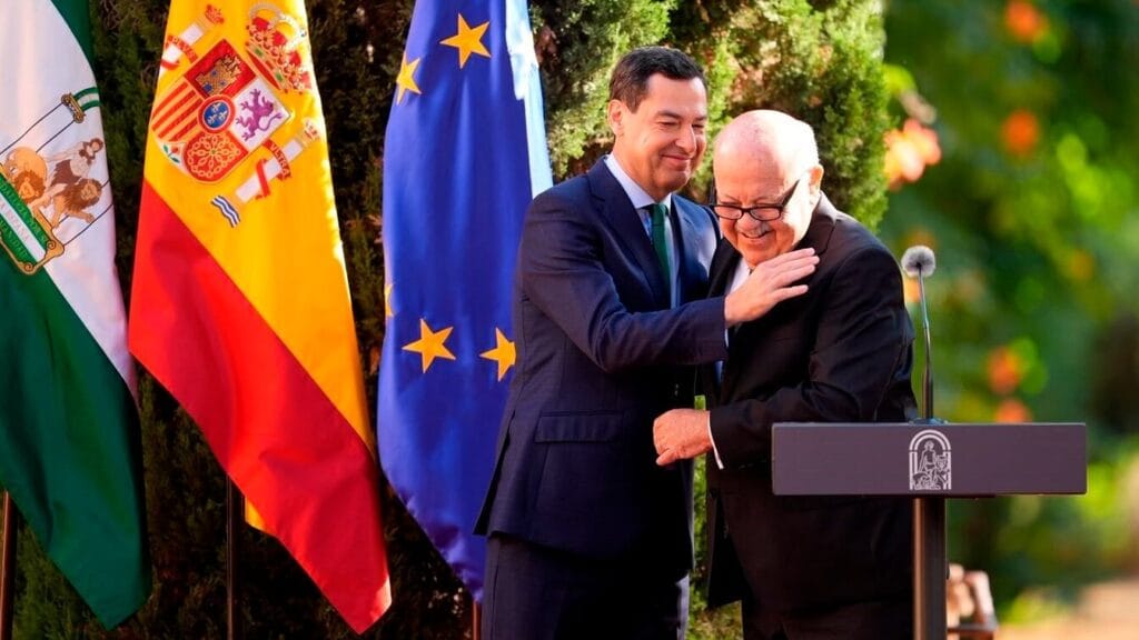Moreno toma posesión como presidente de Andalucía: “Los valores no cambian. La vía andaluza sigue vigente y es contraria a los cordones sanitarios”
