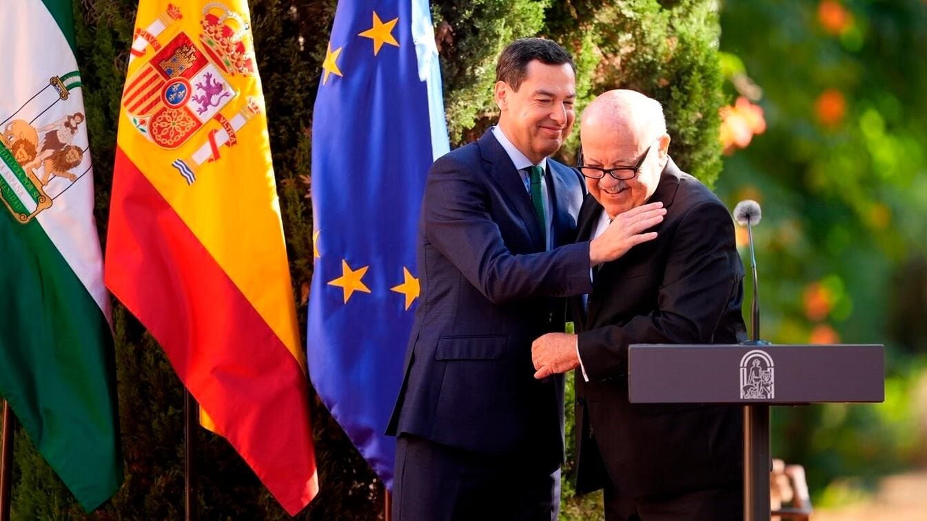 Moreno toma posesión como presidente de Andalucía: “Los valores no cambian. La vía andaluza sigue vigente y es contraria a los cordones sanitarios”