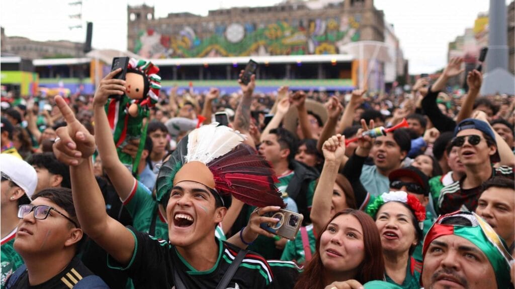 El FIFA Fan Festival del Zócalo cierra este miércoles 8 de julio por la jornada de descanso oficial del Mundial 2026. FOTO: GRACIELA LÓPEZ/CUARTOSCURO.COM