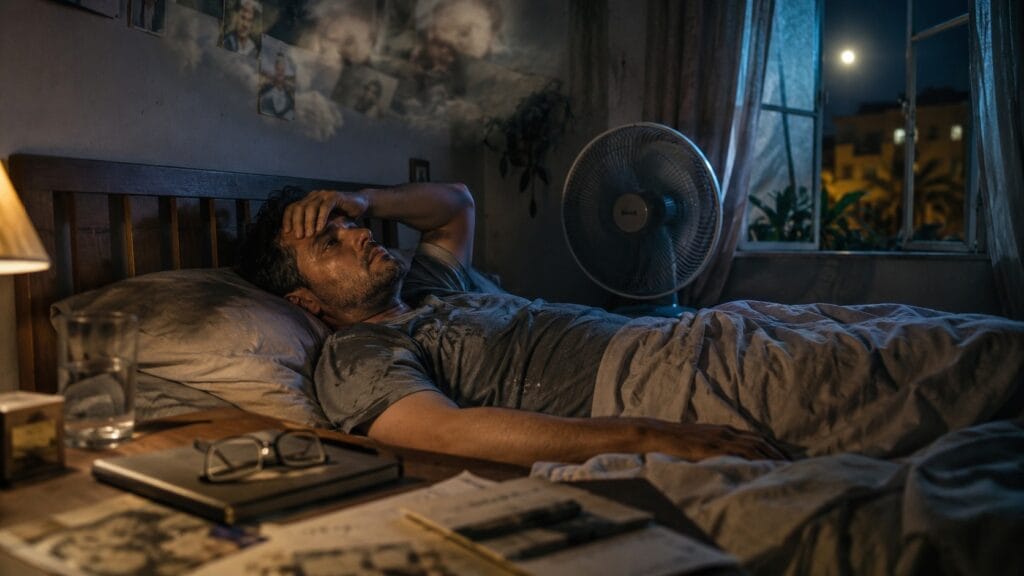 Dormir en verano: el calor reduce el sueño profundo y afecta la memoria