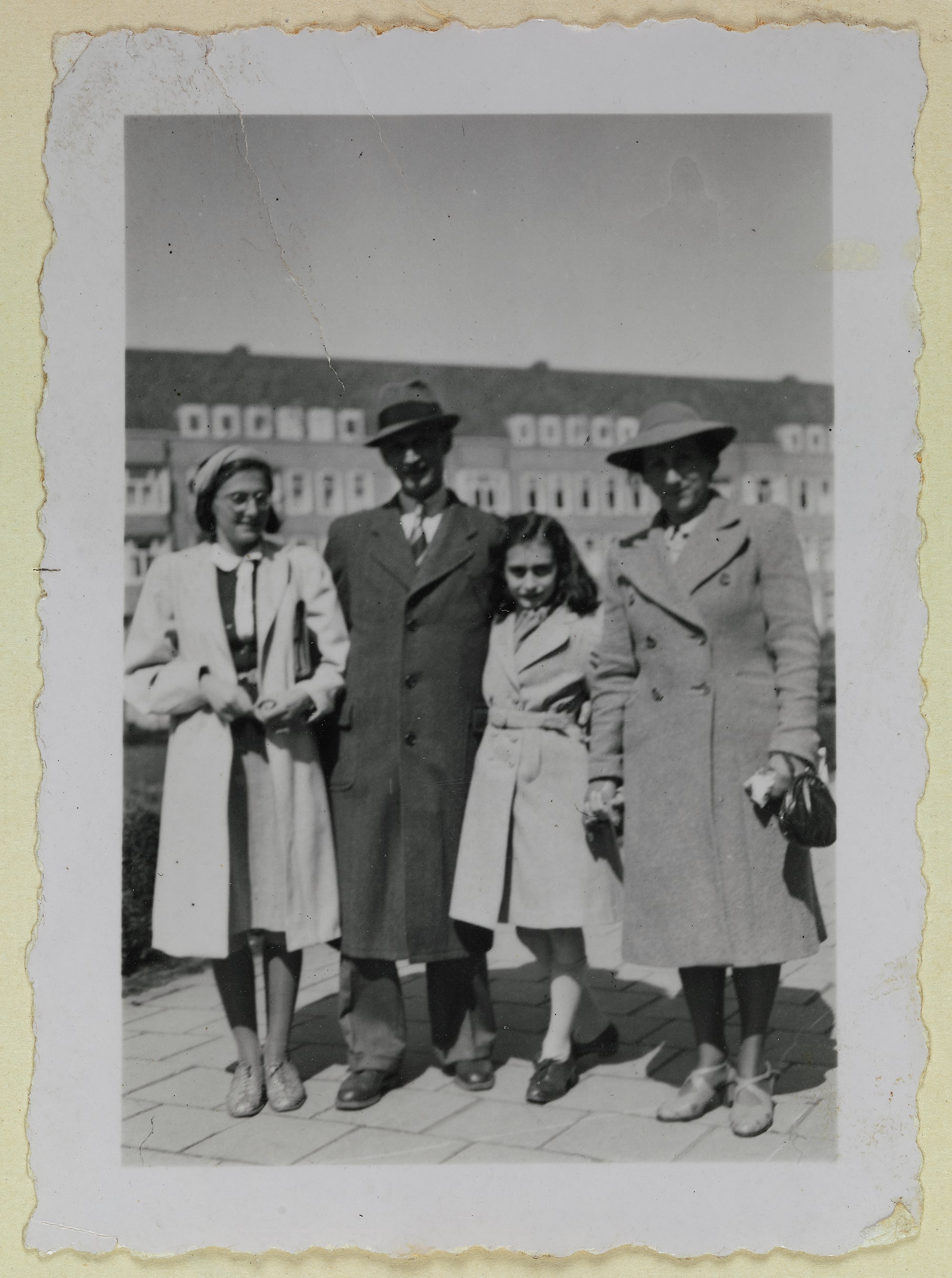 Ana Frank y su familia.