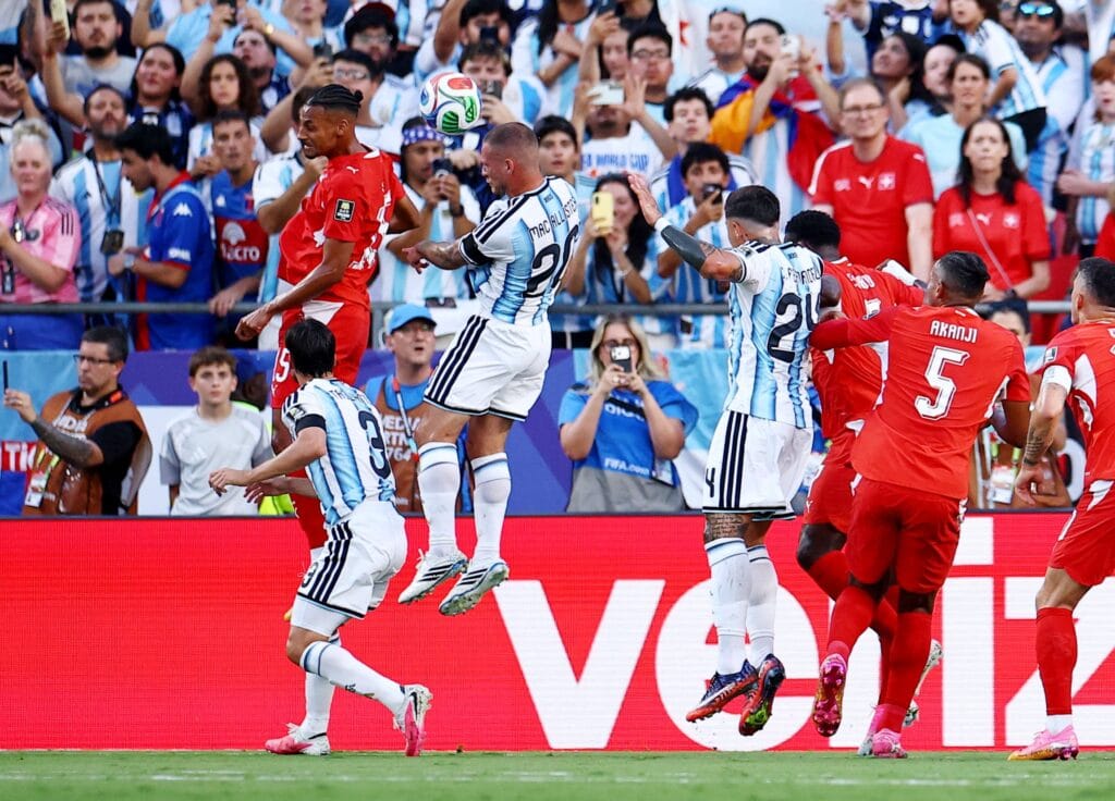 Argentina - Suiza, en vivo | Mac Allister marca para Argentina ante Suiza (1-0)