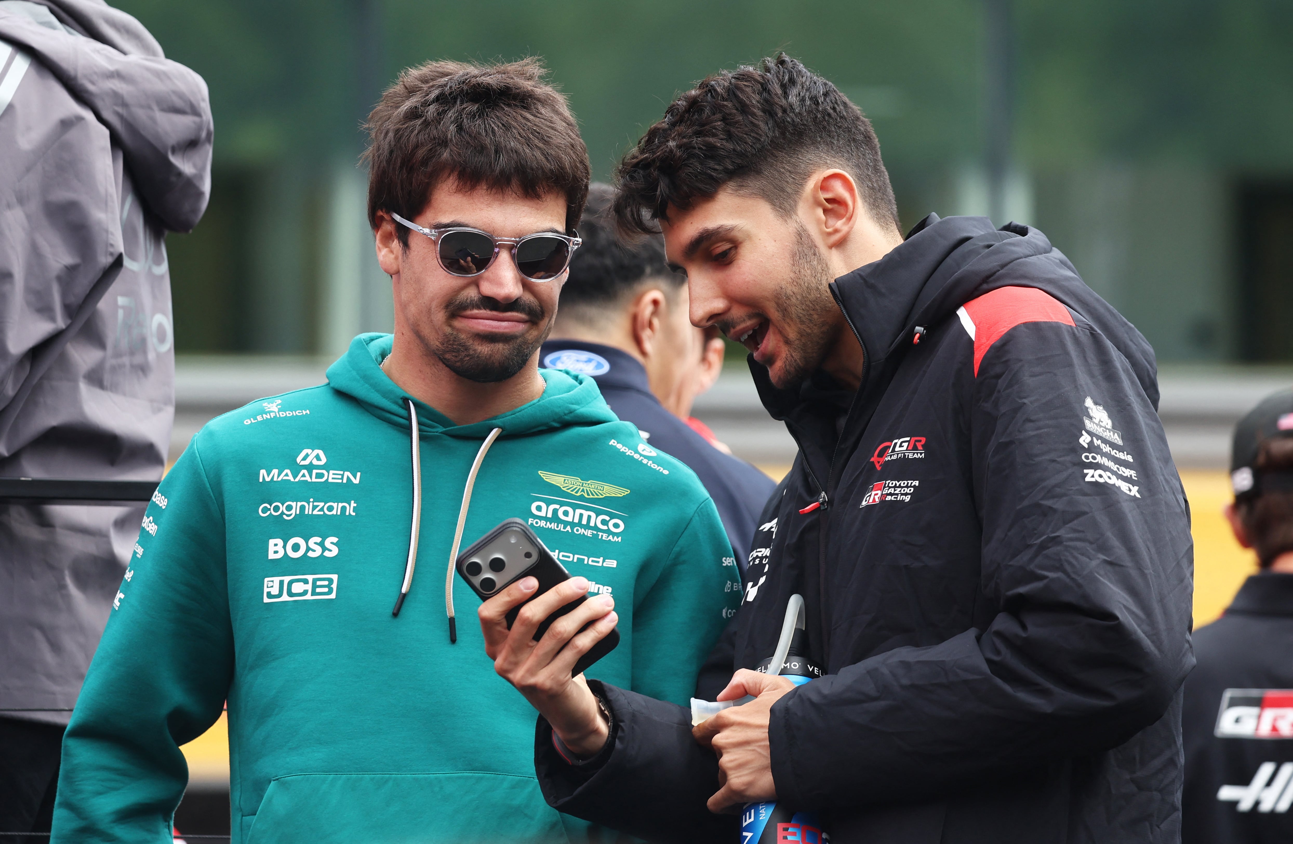 Lance Stroll y Esteban Ocon  (Foto: Reuters/Jakub Porzycki)