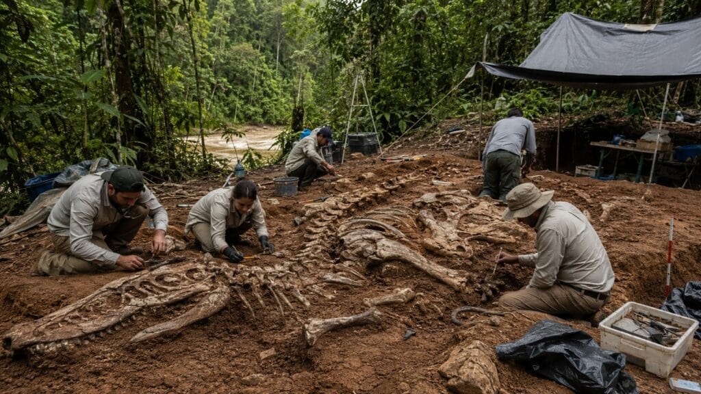 Wakrayampi emerge en Napo como el primer dinosaurio de la Amazonía ecuatoriana.