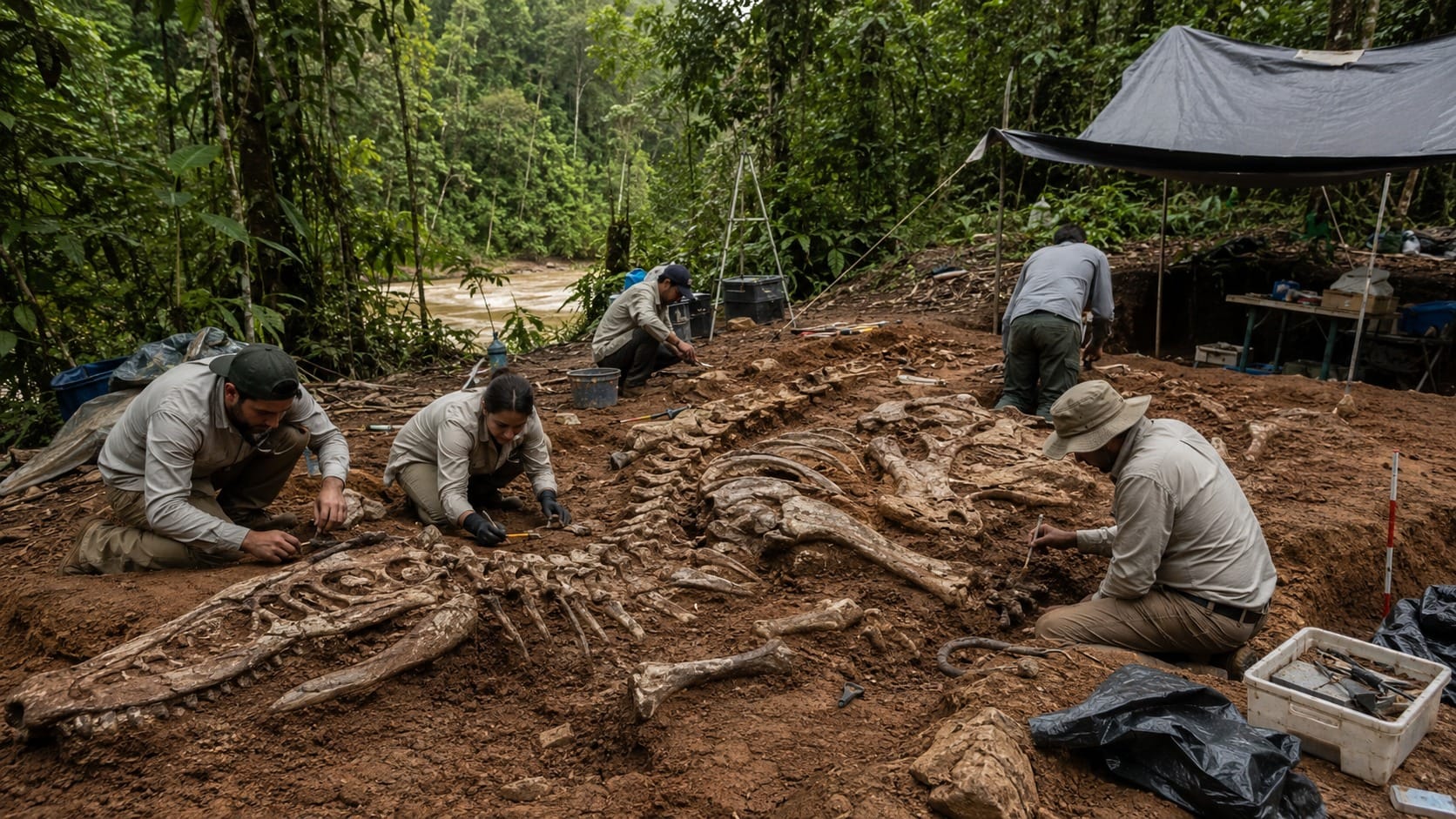 Wakrayampi emerge en Napo como el primer dinosaurio de la Amazonía ecuatoriana.