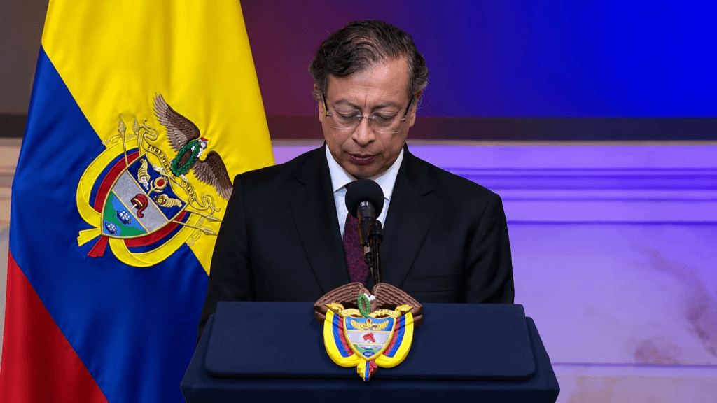 En su última visita al Congreso como presidente en ejercicio, Gustavo Petro destacó cómo su administración redujo los índices de pobreza - crédito Presidencia