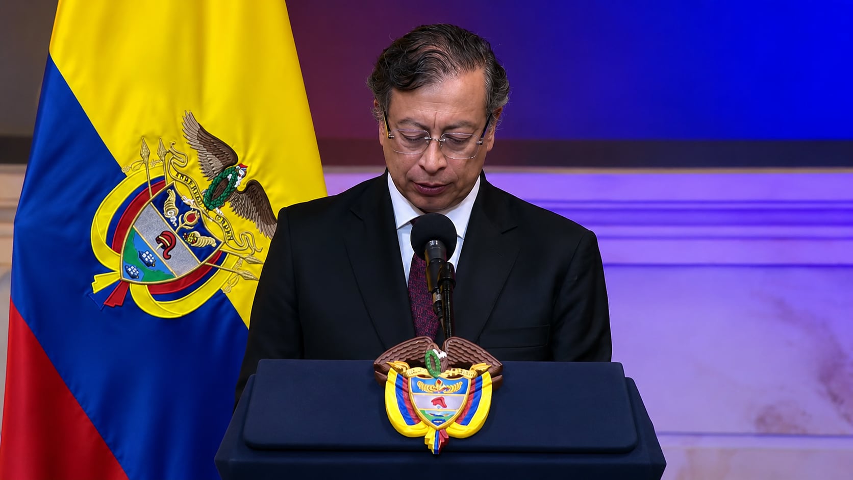 En su última visita al Congreso como presidente en ejercicio, Gustavo Petro destacó cómo su administración redujo los índices de pobreza - crédito Presidencia