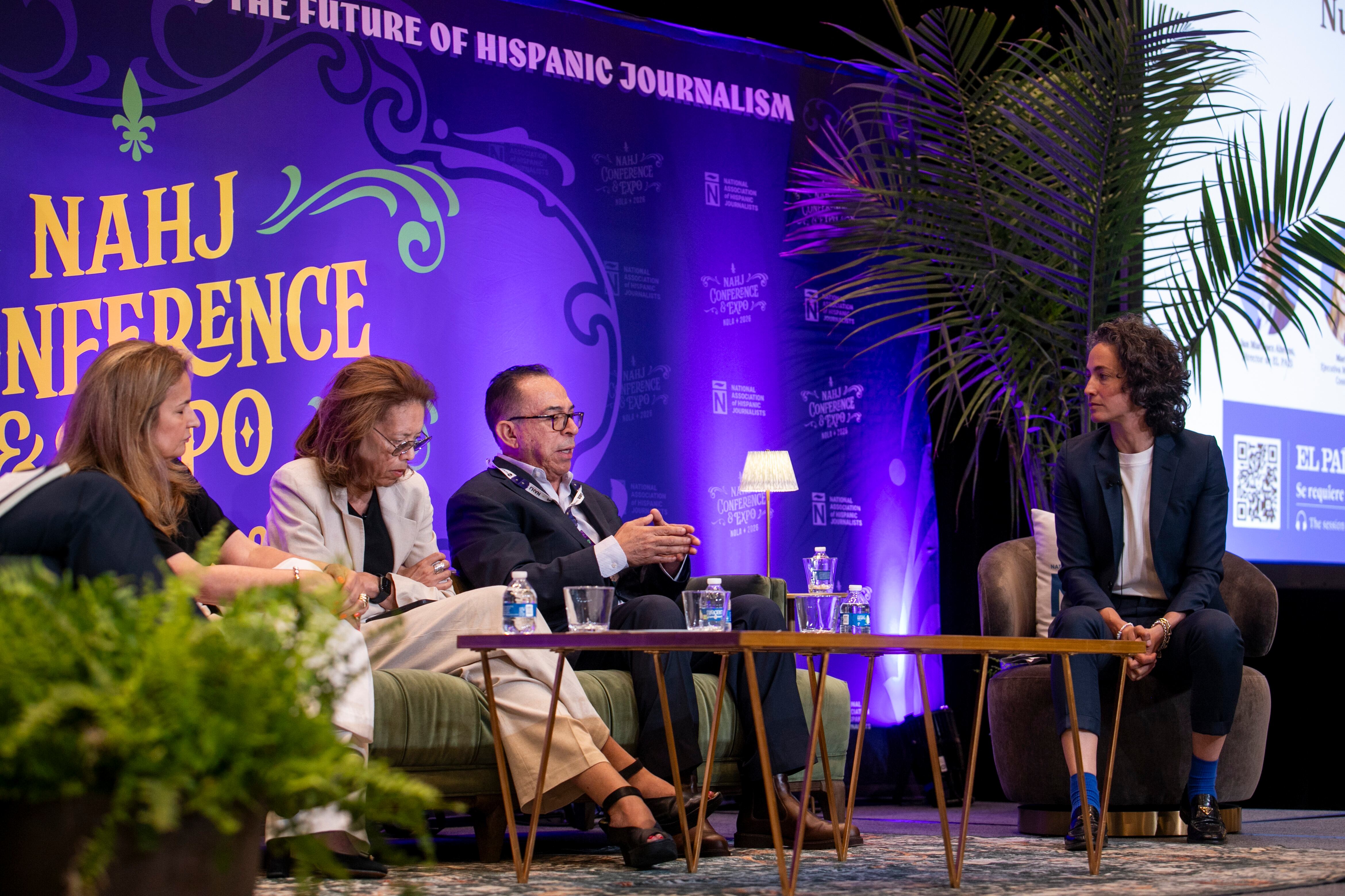 La conversación 'Nuestro periodismo bajo ataque'.