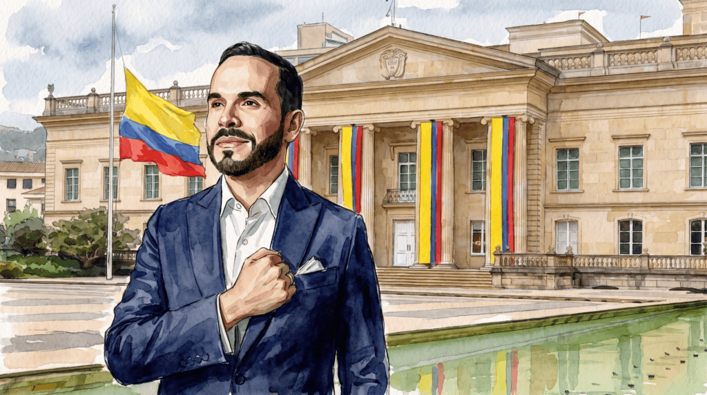 EN VIVO | Posesión presidencial: los detalles y movimientos clave del equipo de Abelardo de la Espriella - crédito Visuales IA/Campaña Abelardo de la Espriella y Presidencia de Colombia (Imagen Ilustrativa Infobae)