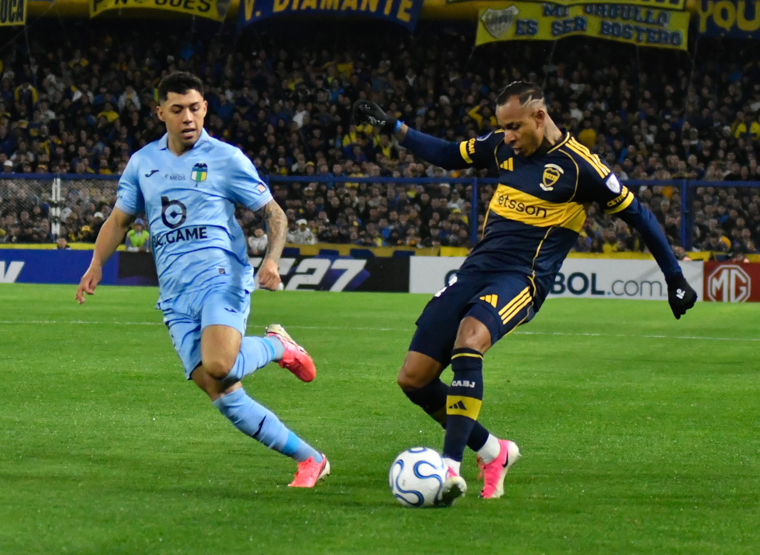 Sebastián Villa regresó a Boca Juniors tras un millonario desembolso de dinero (FOTOBAIRES)