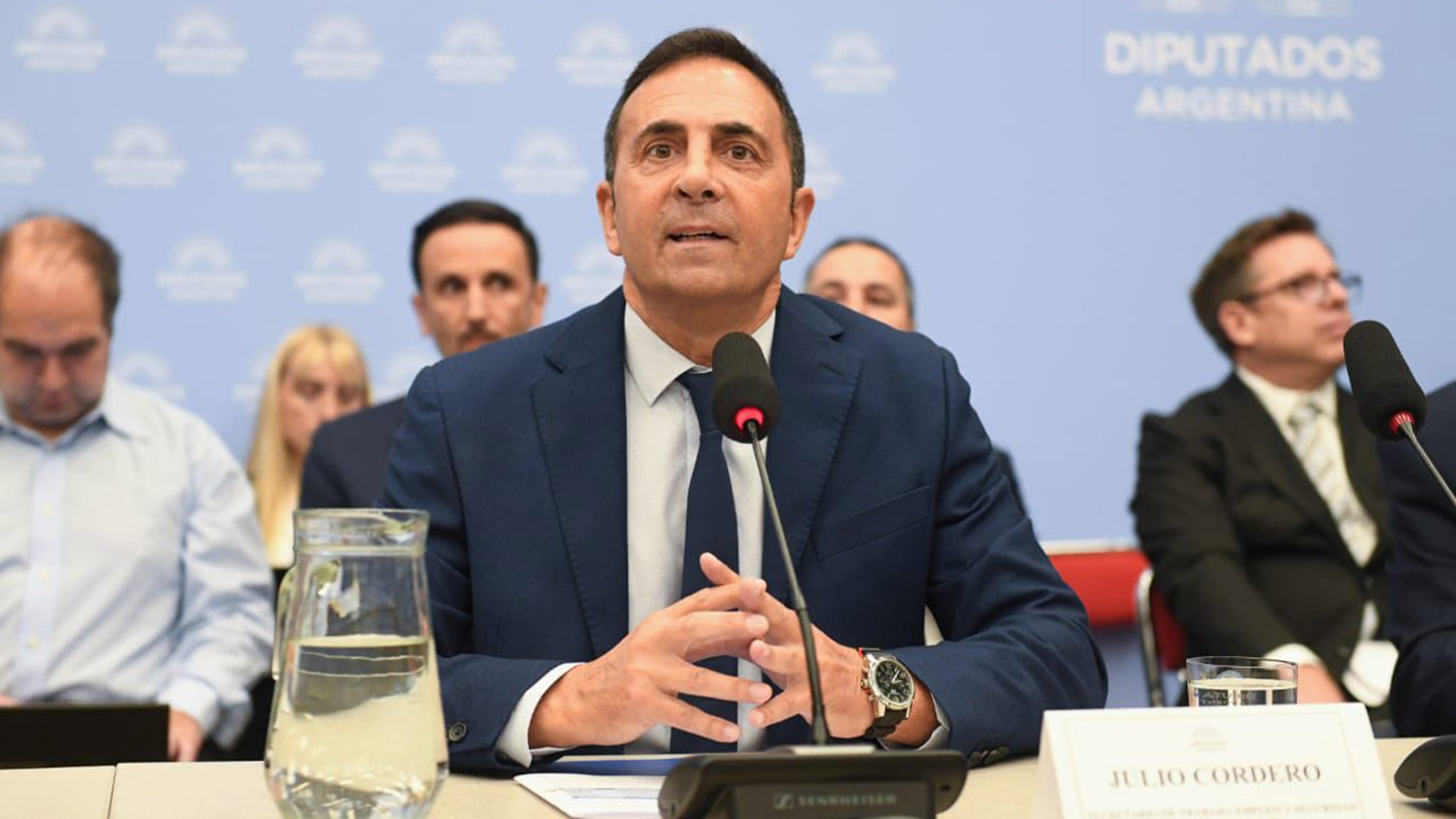 Julio Cordero, secretario de Trabajo