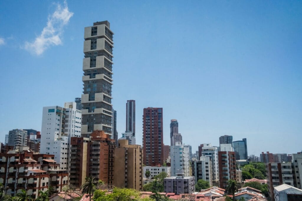 Vista general de la Ciudad de Barranquilla, el 29 de julio.