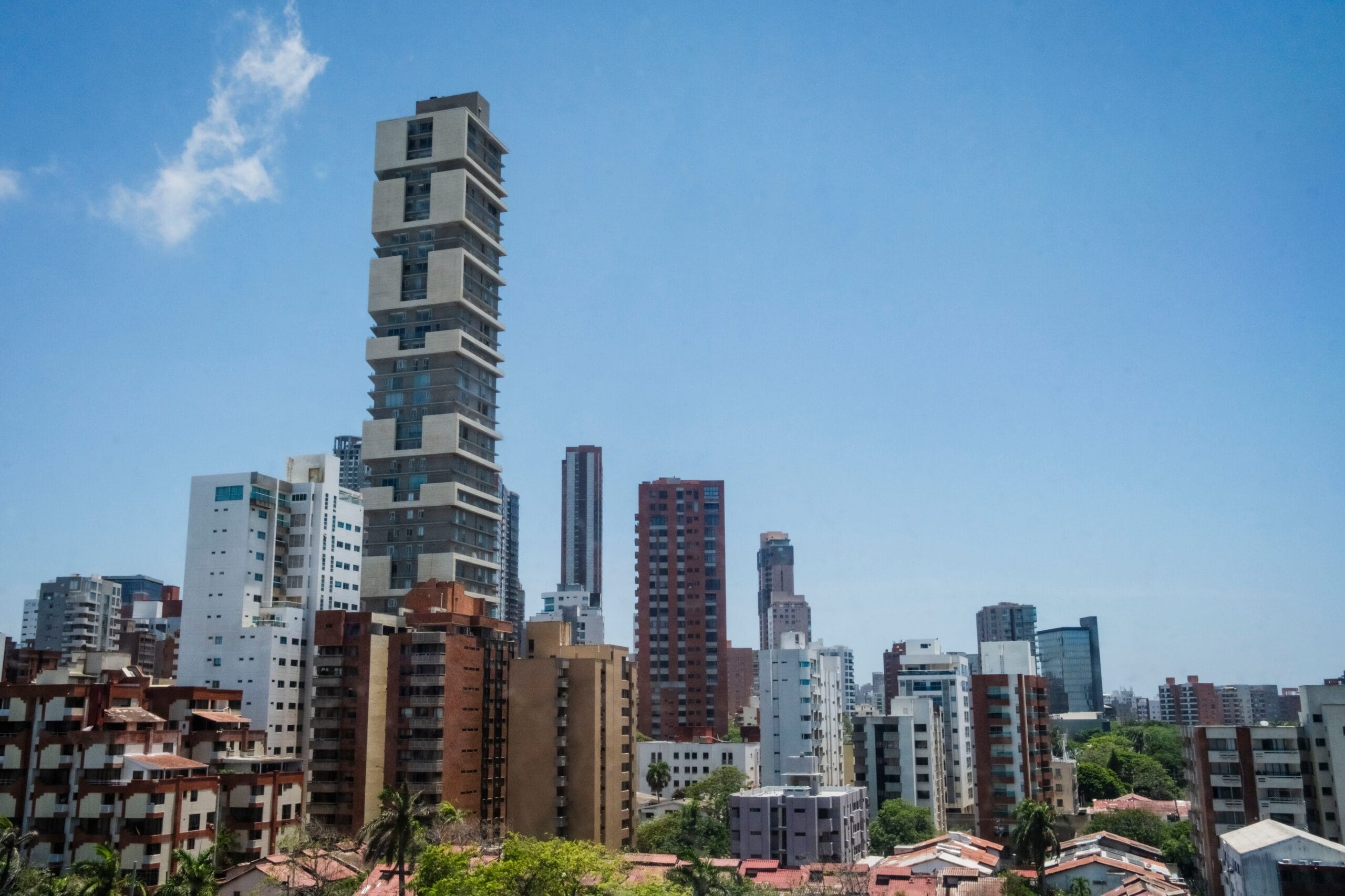 Vista general de la Ciudad de Barranquilla, el 29 de julio.