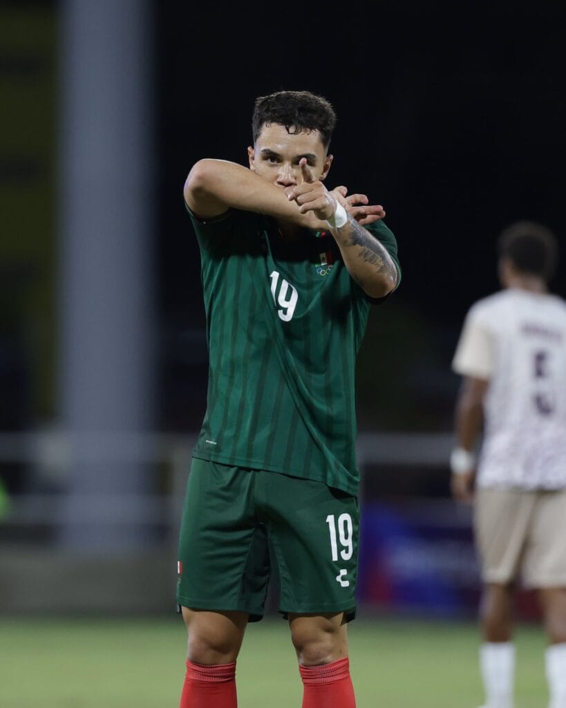 El jugador de Cruz Azul anotó frente a Venezuela (X / Selecciones Nacionales Menores)