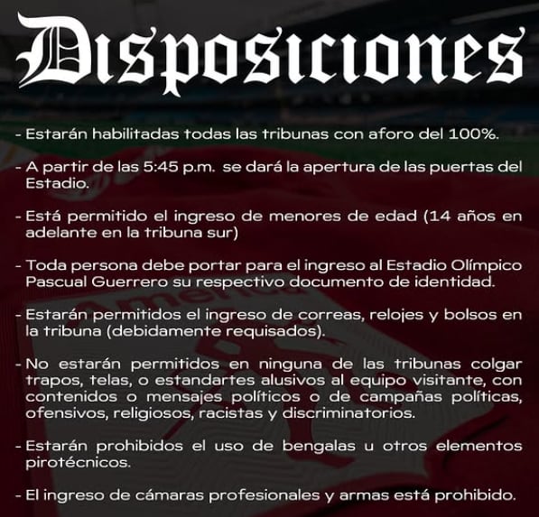 Estas son las disposiciones de América de Cali para el enfrentamiento ante Atlético Nacional - crédito América
