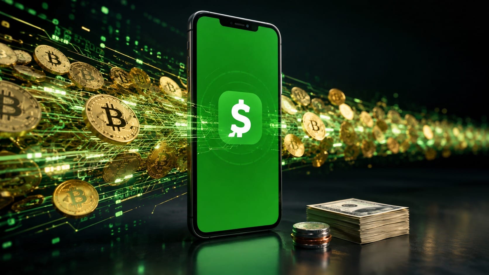 Cash App mueve US$1.810 millones en bitcoin, aunque obtiene solo US$72 millones