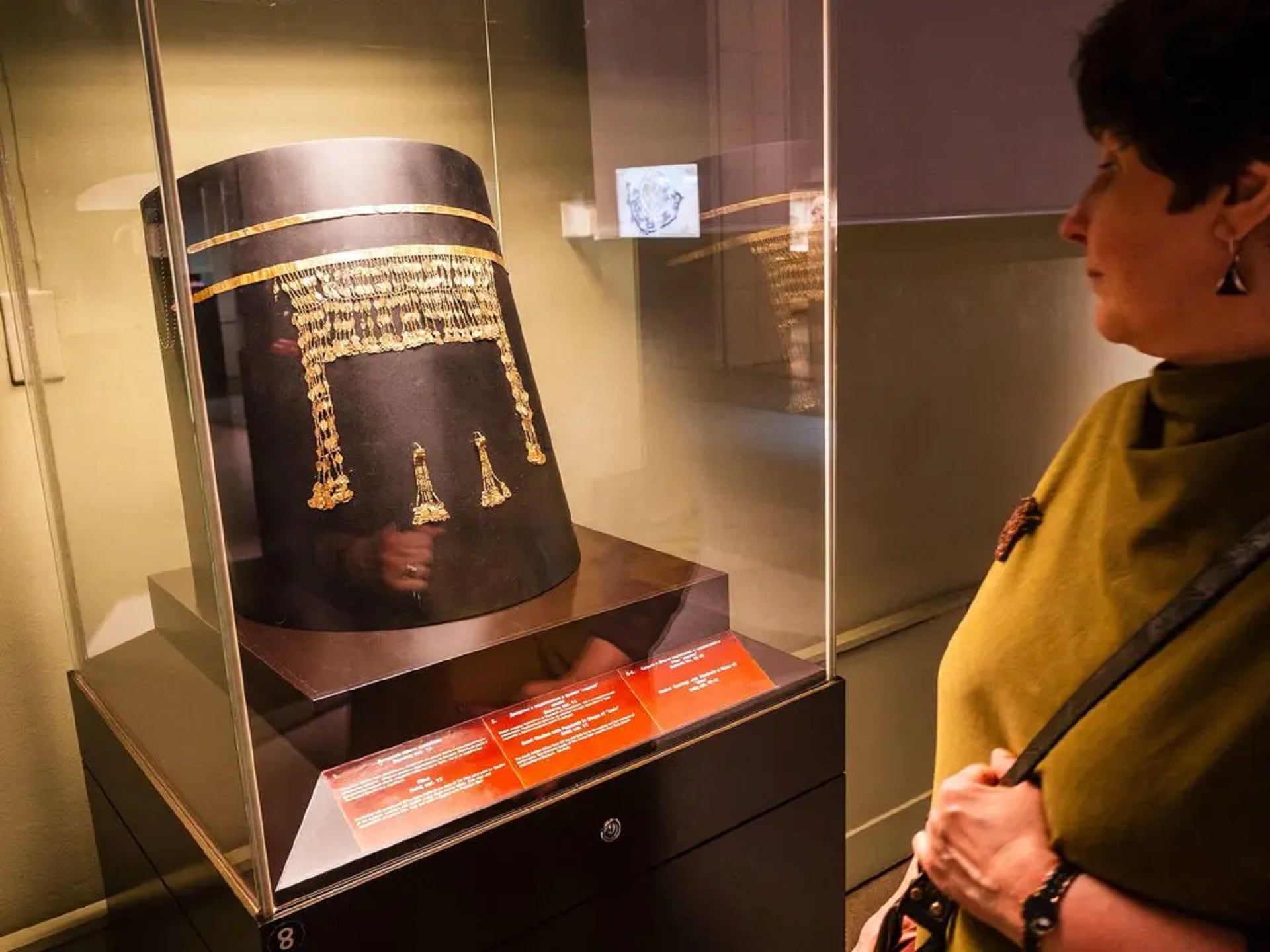 Oro del tesoro de Príamo en el Museo Pushkin de Moscú (Ekaterina Kriminskaya / Alamy / The New York Times)