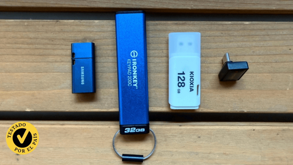 Probamos cuatro modelos de USB de gran capacidad y te contamos cuál es el mejor.