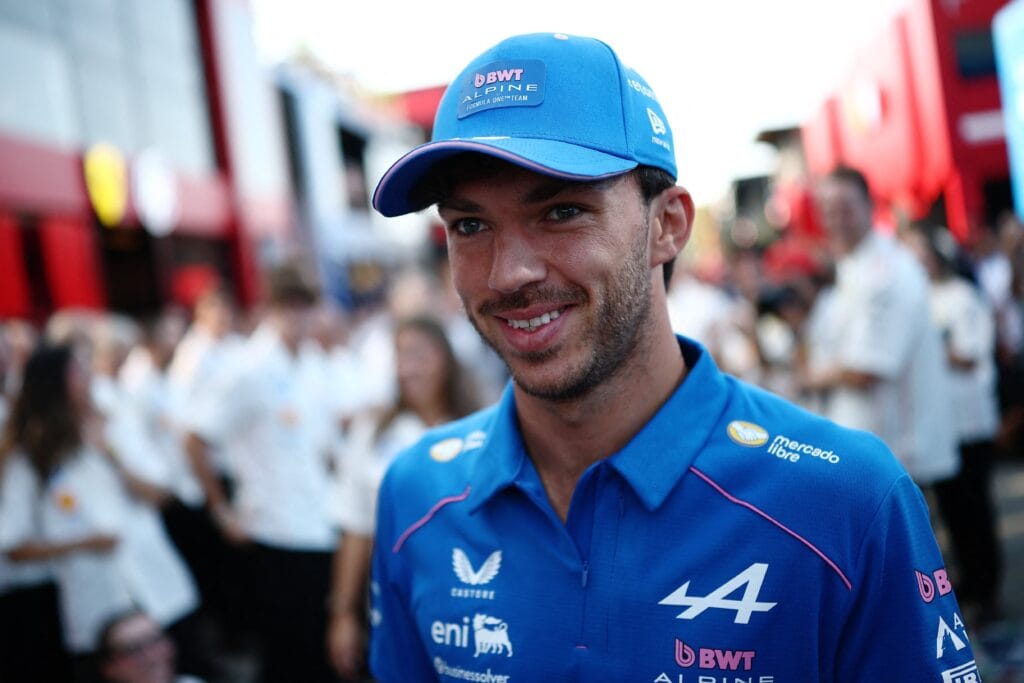 Pierre Gasly advirtió de los peligros del circuito de Madrid (REUTERS/Guglielmo Mangiapane)