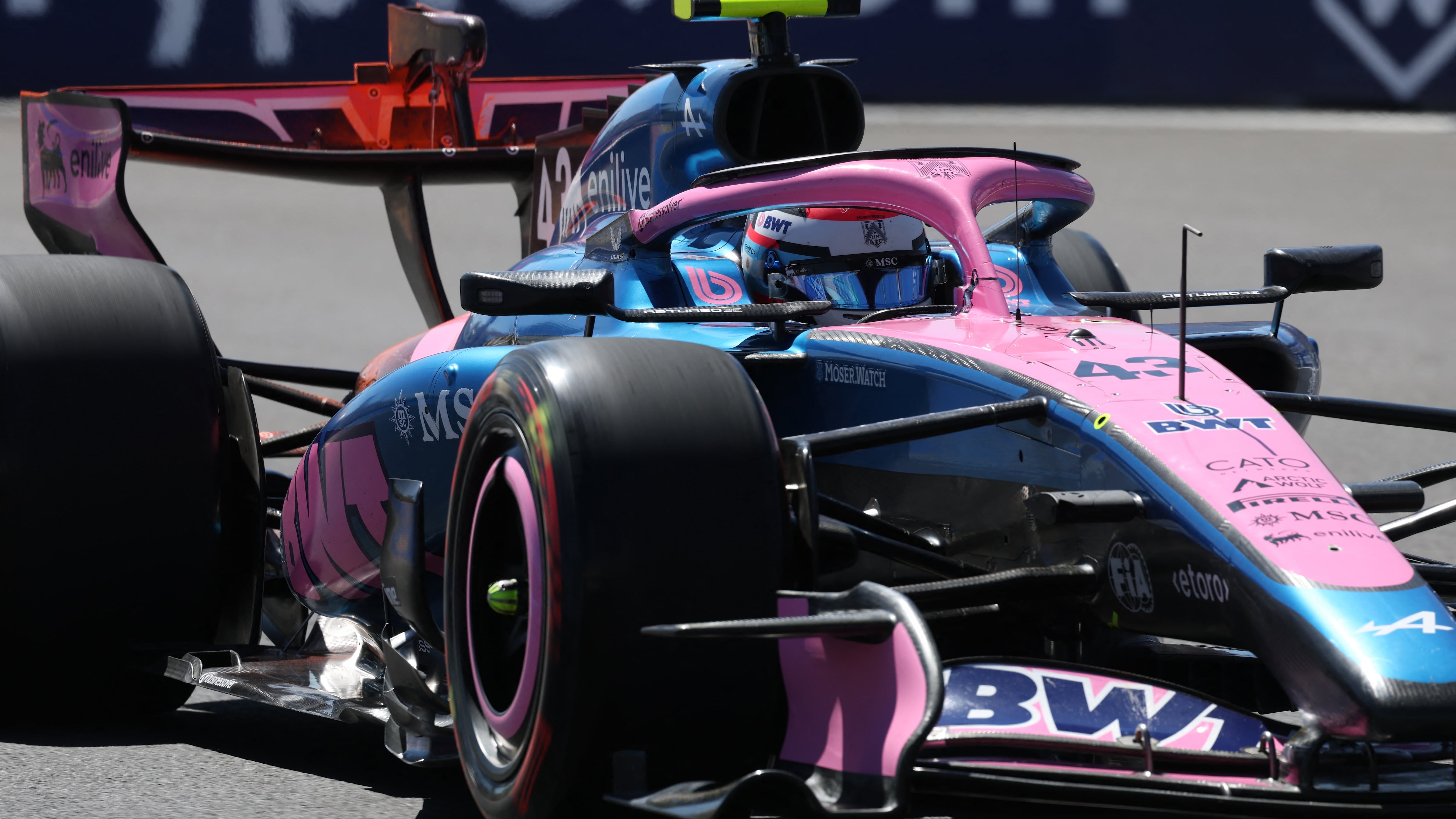 Franco Colapinto y Pierre Gasly buscarán mejorar su trabajo en el último ensayo libre previo a la clasificación (Créditos: Pierre-Philippe Marcou/AFP)