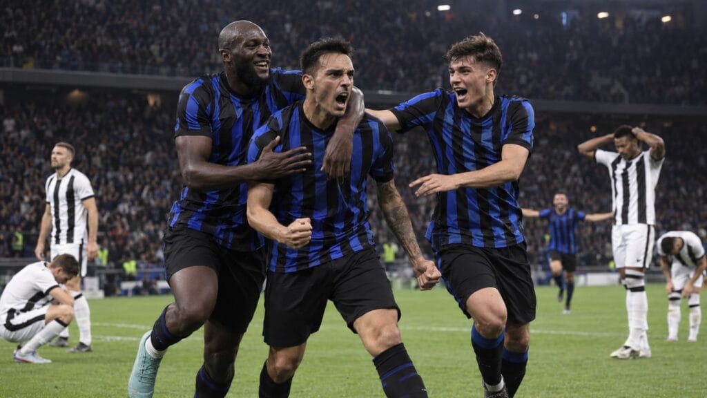 Inter remonta un 0-2, vence 5-3 al Udinese y ya conserva su pleno en la Serie A