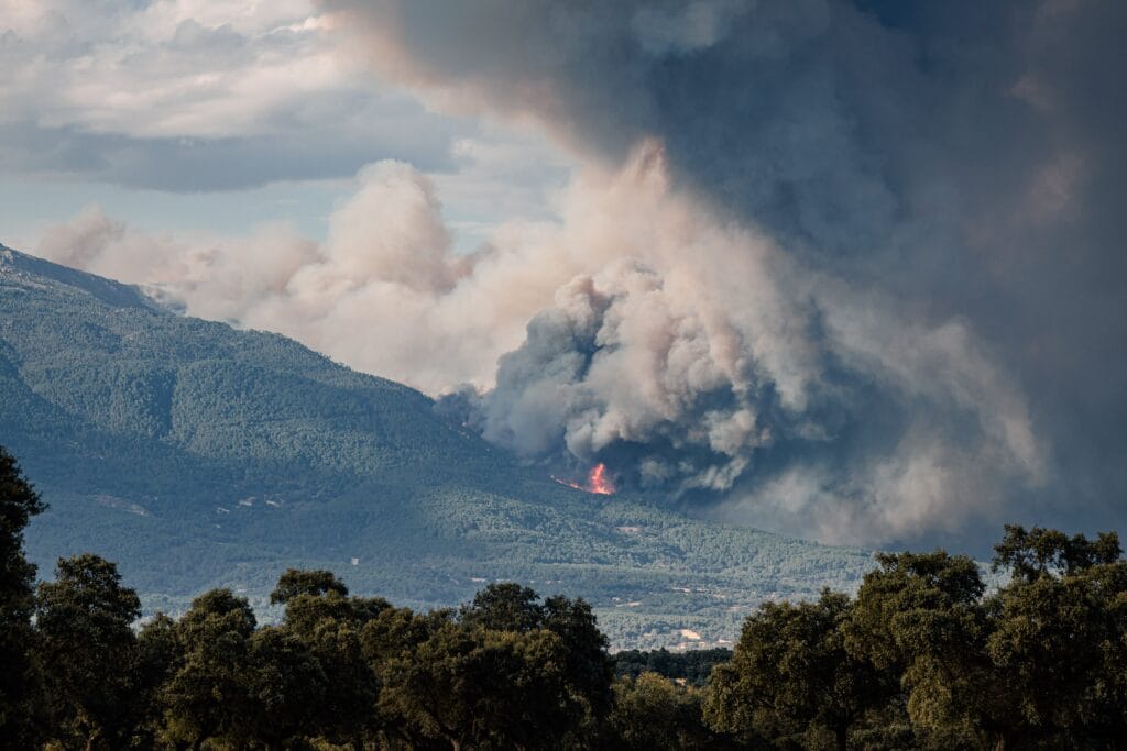 El cambio climático, con sus olas de calor, favorece los megaincendios