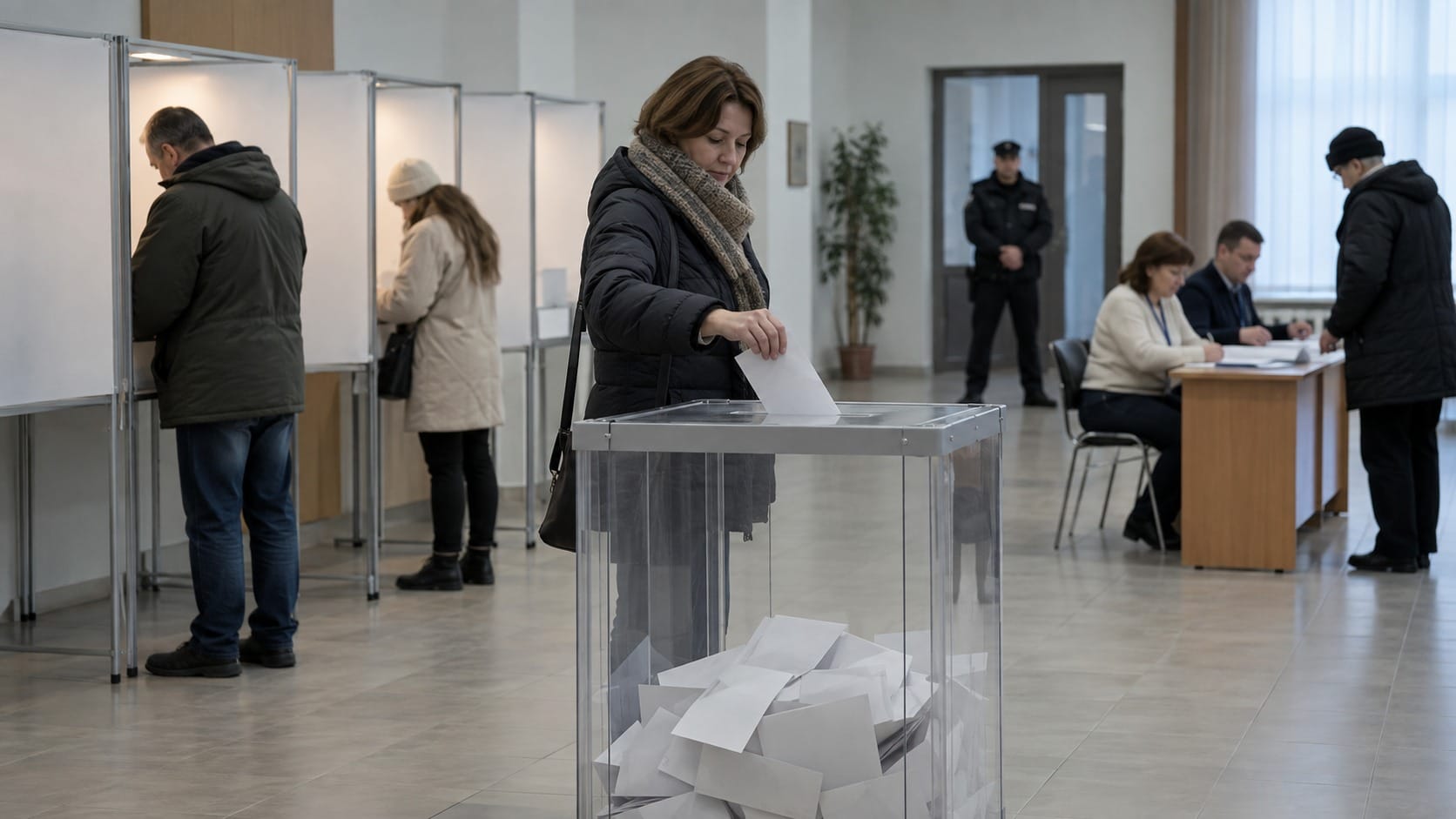 Rusia abre tres días de elecciones legislativas sin oposición real contra Putin