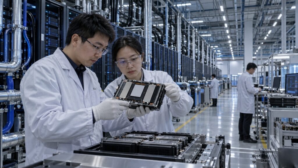 China acelera su pila de IA con el chip V900 y modelos Qwen mucho más extensos