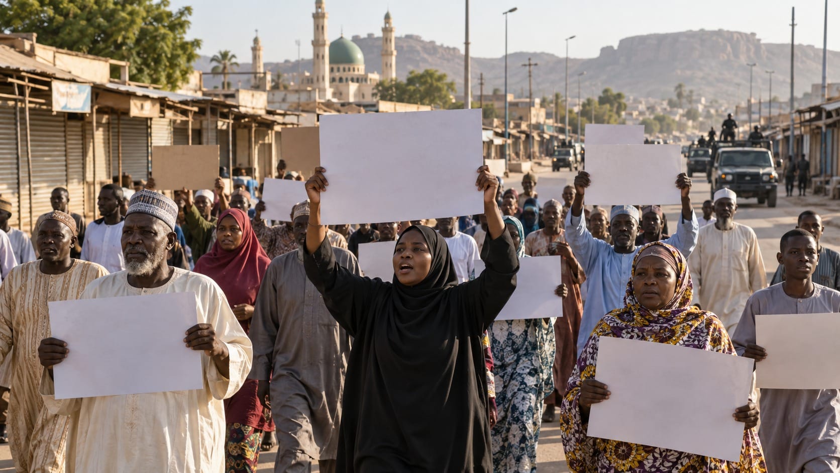 Nigeria exige rescatar a casi 700 secuestrados que siguen cautivos tras un mes
