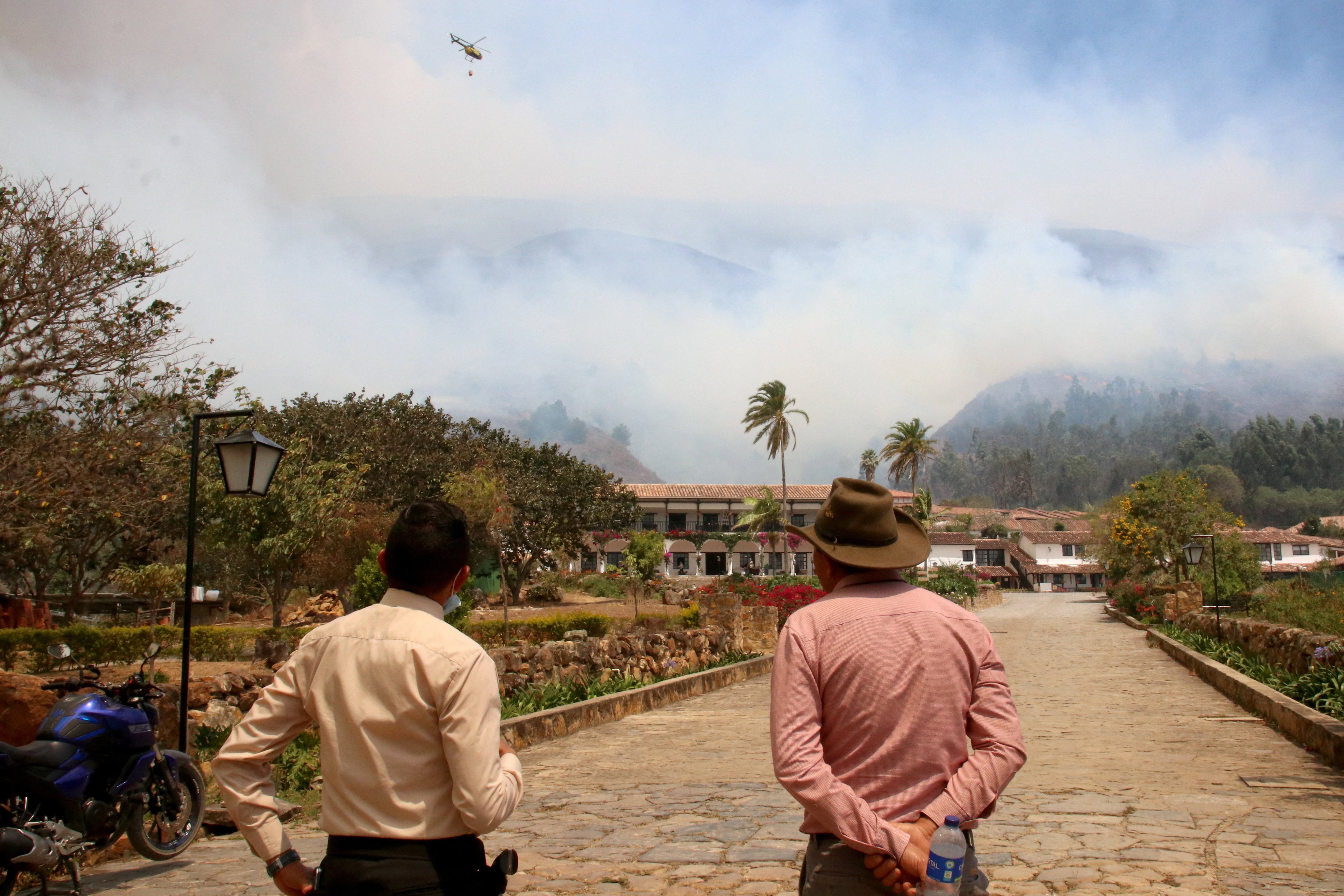 Las afectaciones de la emergencia amenaza acuíferos, centro histórico y golpea al turismo - crédito Sebastian Arguello/ REUTERS