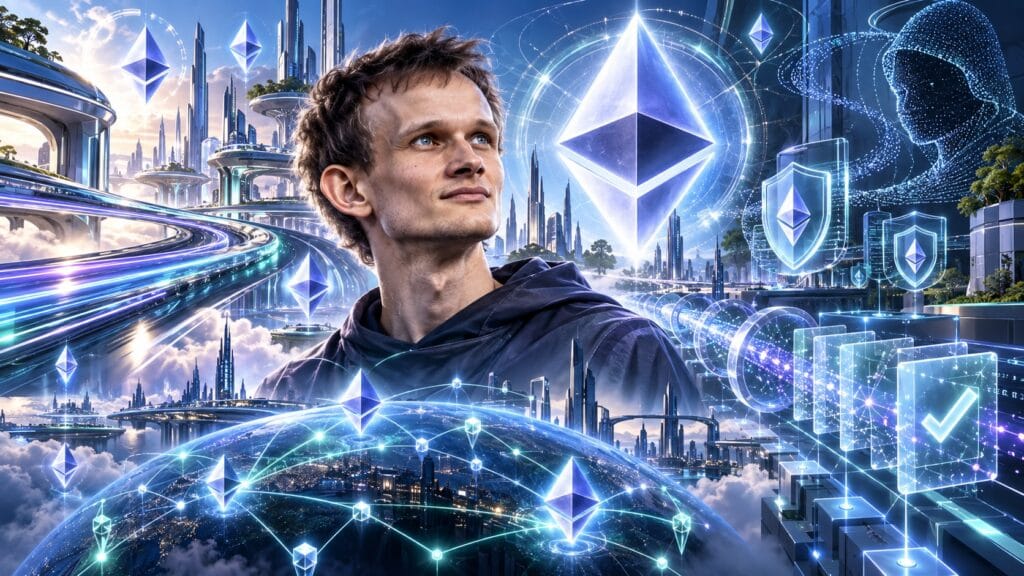 Buterin proyecta un Ethereum más veloz, privado y verificable para el año 2030