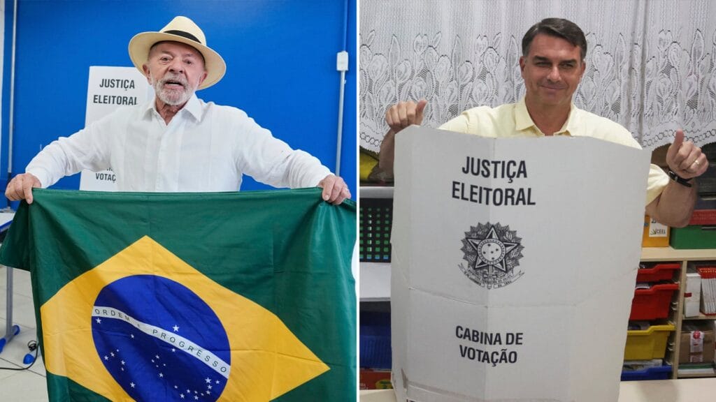 Resultados de las elecciones en Brasil, en vivo | Flávio Bolsonaro aventaja a Lula, con más del 47% escrutado