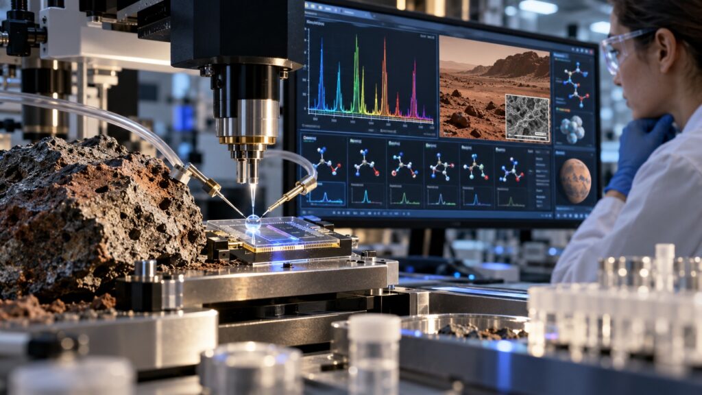 Un sensor eléctrico identifica aminoácidos que podrían revelar indicios de vida