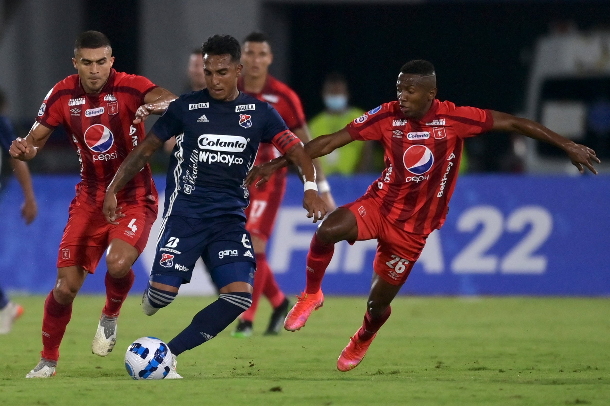 América y Medellín cerrarán la jornada dominical del fútbol profesional colombiano - crédito @Sudamericana/X
