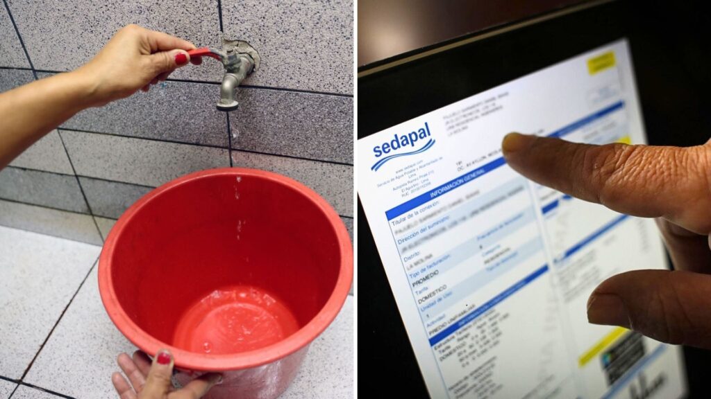 Los usuarios de Sedapal pueden obtener el duplicado de su recibo de agua a través de la plataforma web Aquanet y la aplicación Sedapal Móvil. (Andina)