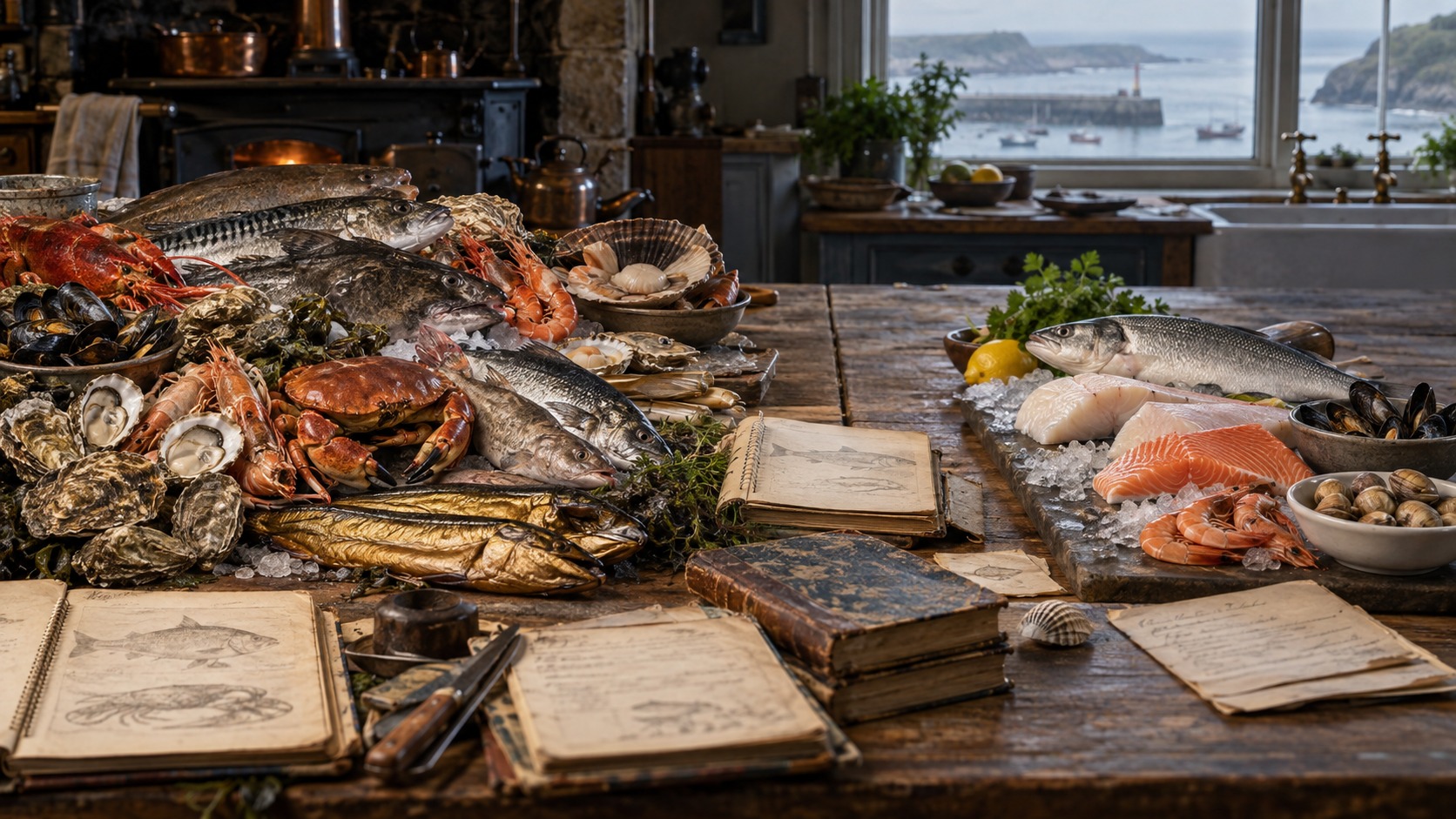 Un siglo de recetas británicas revela una menor diversidad de pescado y marisco
