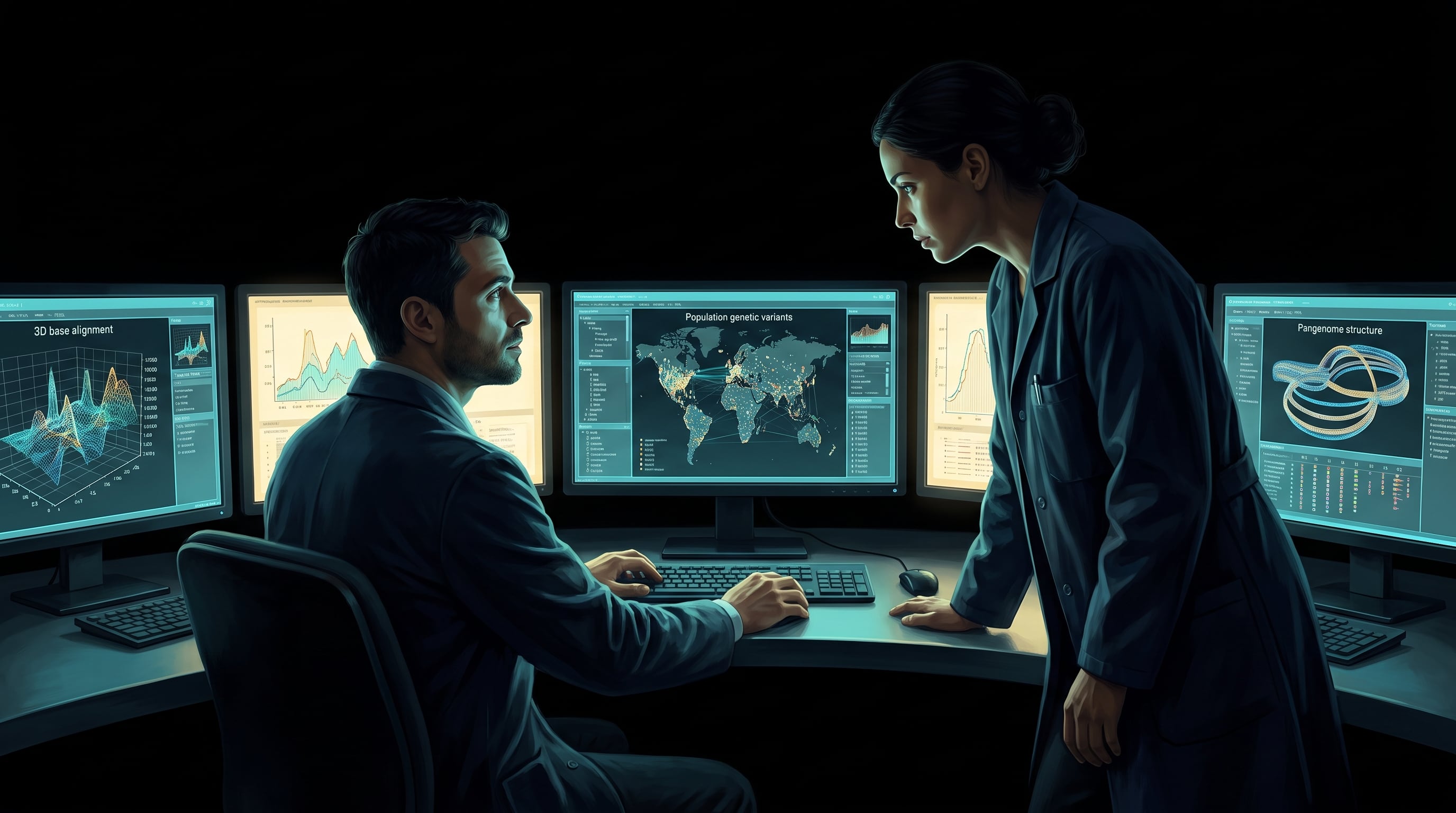 Los investigadores advierten sobre el riesgo de falsos negativos si una mutación real coincide con la variante minoritaria de la plantilla estándar. (Imagen Ilustrativa Infobae)