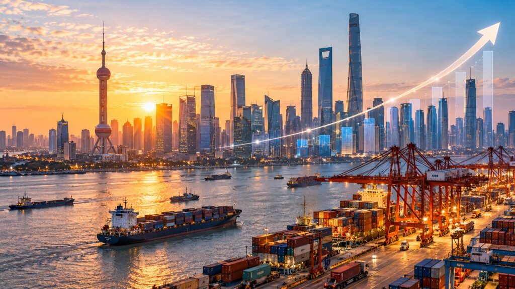 China crece un 4,5% gracias a las exportaciones pese a su demanda interna débil
