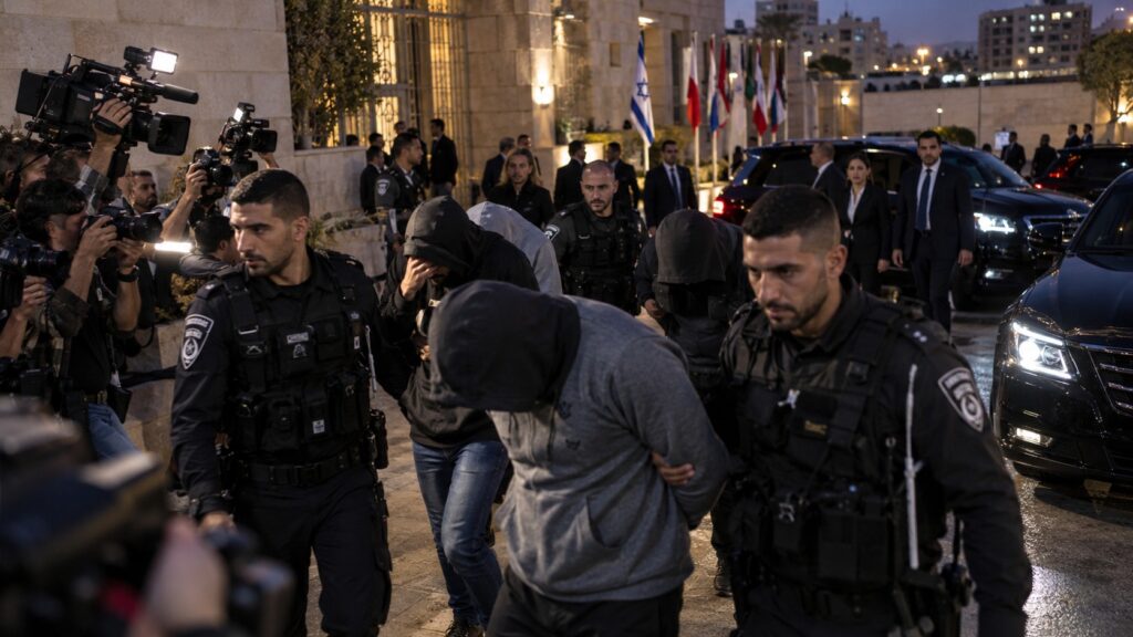 Israel detiene a diez sospechosos por ataques contra periodistas y diplomáticos