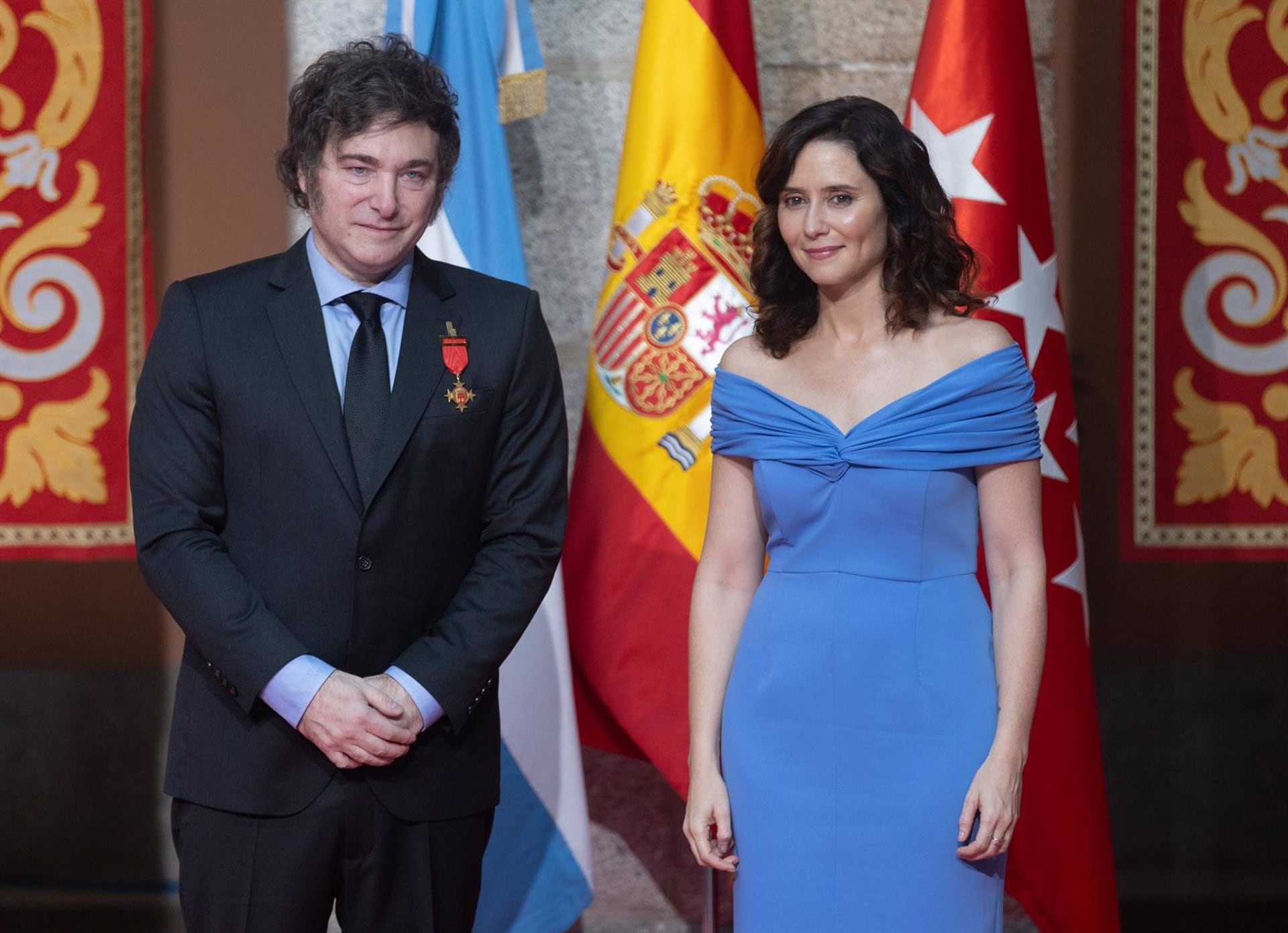 La Comunidad de Madrid ha confirmado este miércoles la reunión institucional entre Isabel Díaz Ayuso y Javier Milei (Eduardo Parra - Europa Press)
